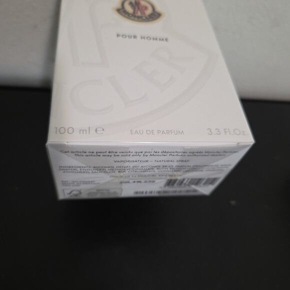 Moncler Pour Homme Cologne 3.3 oz Eau de Parfum Spray for Men NEW SEALED - Picture 4 of 4